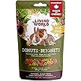 Living World Canadian Rabbit and Guinea Pig Donut Treats - 120g