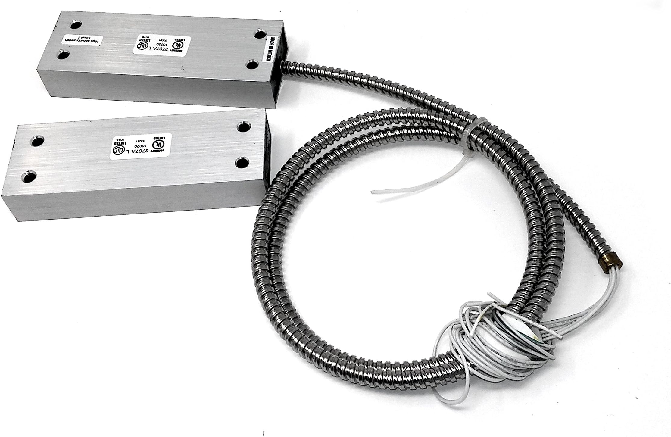 INTERLOGIX 2707A-LF5 MAG CONTACT, 2707A 5FT ARMOR CABLE SENTROL LABEL