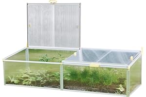 JUWEL Bio Protect 2000 Bed System Cold Frame Made of Heat-Insulating Thermal Panels for Growing Plants with Integrated Protection Net Against Insects 20148
