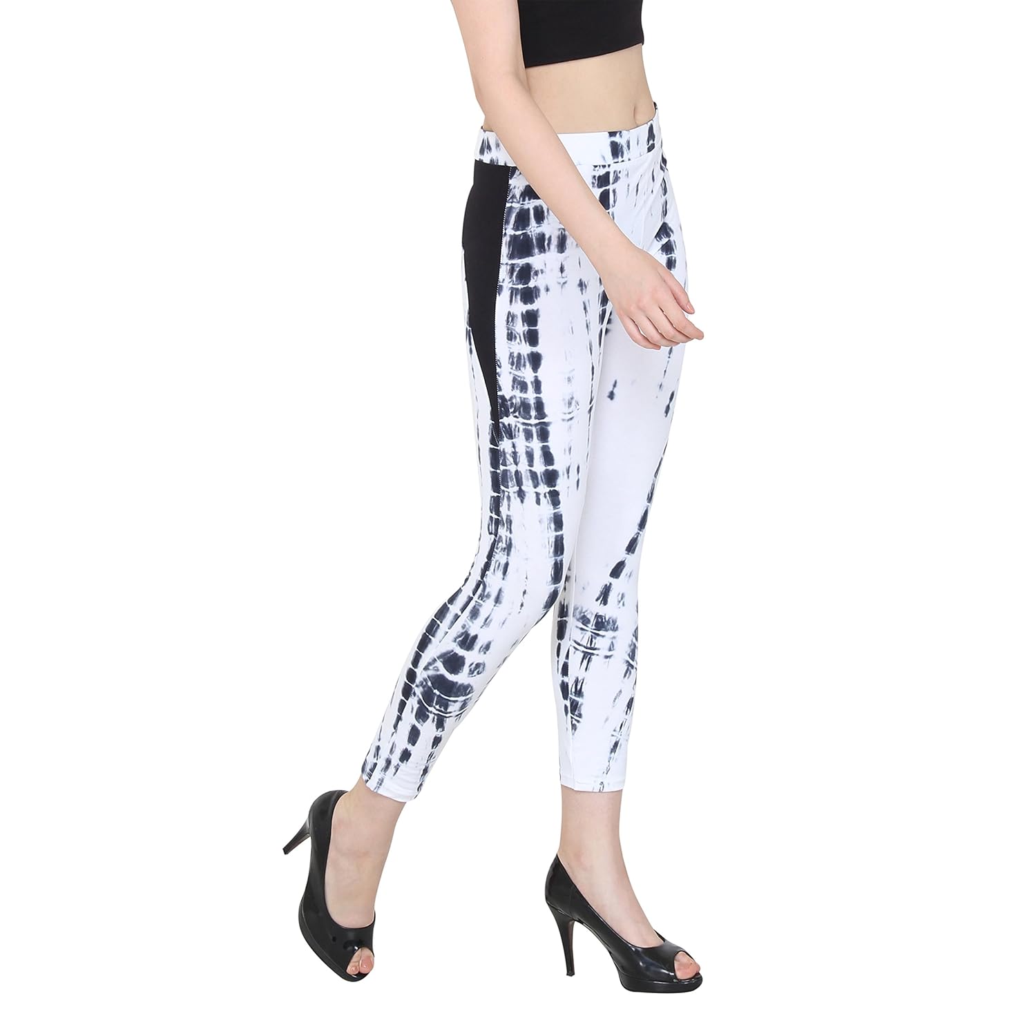 drama queen tie dye cotton yoga work out pant