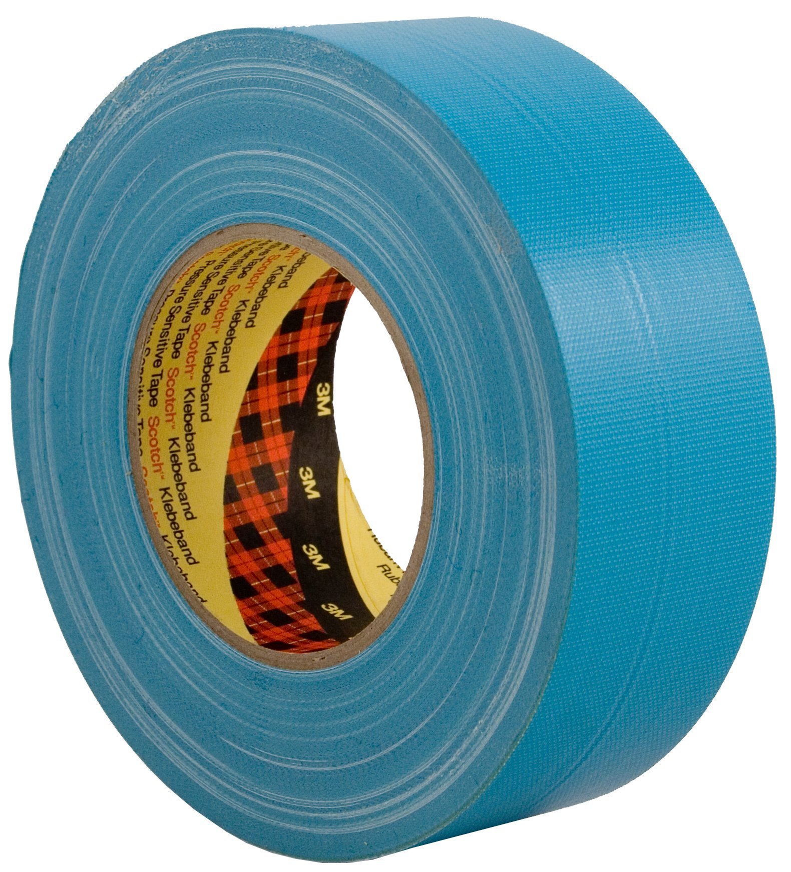 3M 389B50 Universal High Strength Fabric Tape, 50 mm x 50 m, Blue