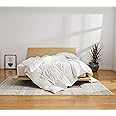 Brooklinen All Season Luxury Down Alternative Comforter – 100% Cotton Sateen, Cozy, Fluffy, Soft, Vegan, Baffle Box Construction and Ideal for All Sleepers – King/California King Comforter Size