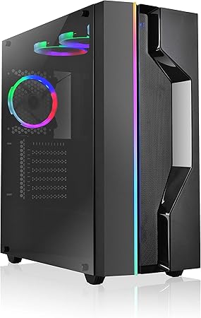 L-link KIRO - RGB, Cristal Templado, USB 3.0 Negra: L-Link: Amazon.es: Informática