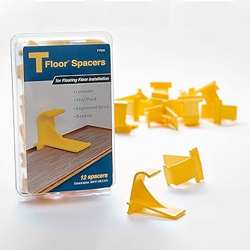 Tfloor Spacers For Laminate Wood Flooring Vinyl Plank Hardwood