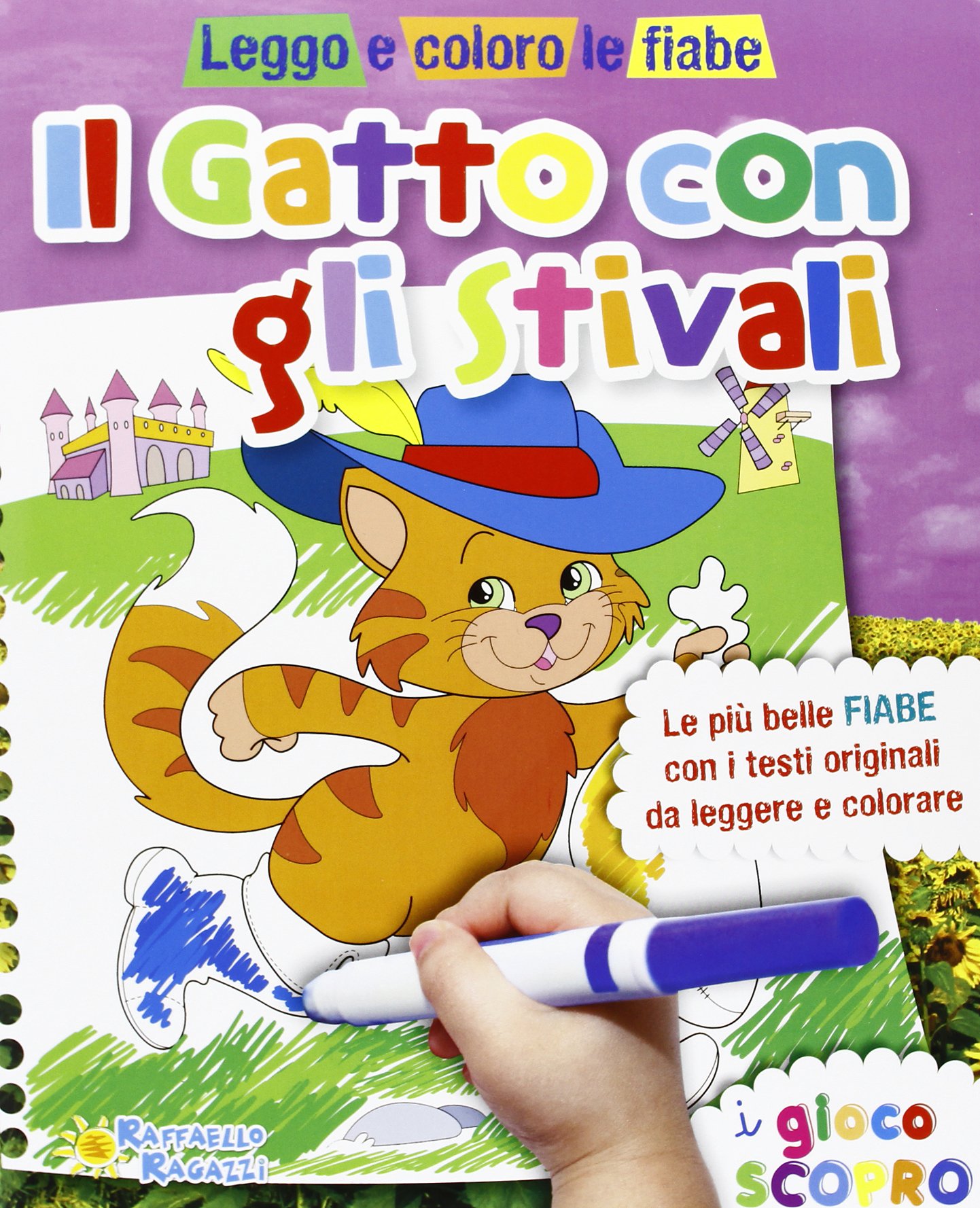 Immagini Del Gatto Con Gli Stivali Da Colorare