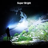 Blukar Head Torch Rechargeable 2000L LED Headlamp IPX5 6 Modes USB-C view 2