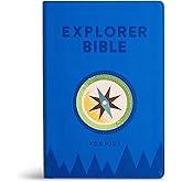 KJV Explorer Bible for Kids, Royal Blue LeatherTouch, Indexed, Red Letter, Full-Color Design, Photos, Illustrations, Charts, Videos, Activities, Easy-to-Read Bible MCM Type