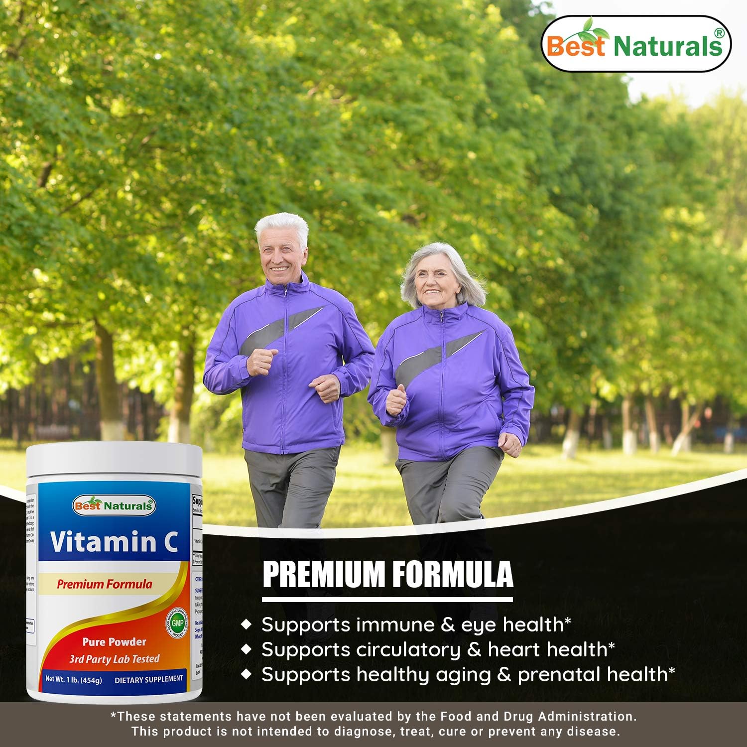 Best Naturals 100% Pure Vitamin C Powder 1 lb (454 grams) Powder (Also Called Ascorbic Acid) (1 LB (Pack of 1)) - Image 5