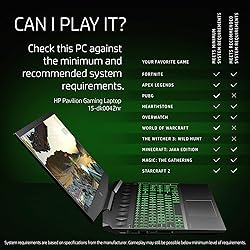 HP Pavilion Gaming 15-Inch Laptop, Intel Core