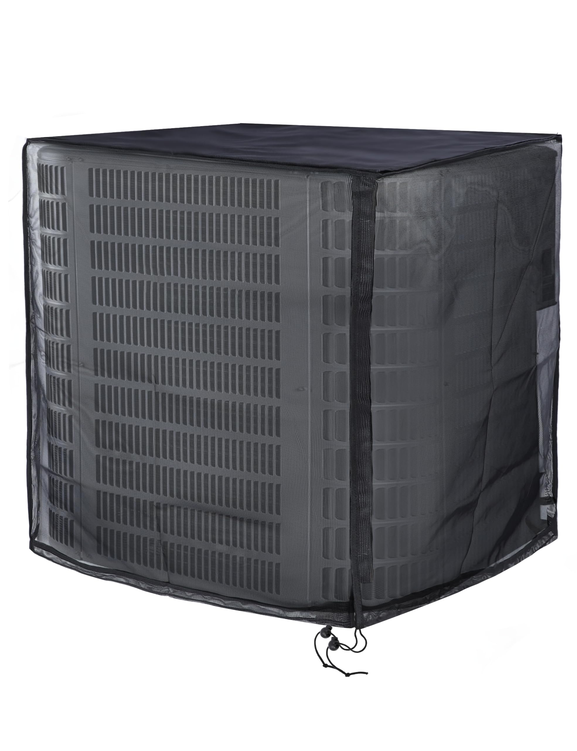 Photo 1 of MEKOTRIN Air Conditioner Cover for Outside Units, Central AC Cover with Full Mesh Breathable, Detachable Oxford Top Cover, All Season Protector for Outdoor Against Leaves, Weeds