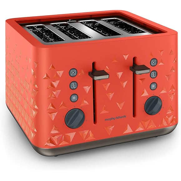 Morphy Richards 248106 Prism Toaster Orange