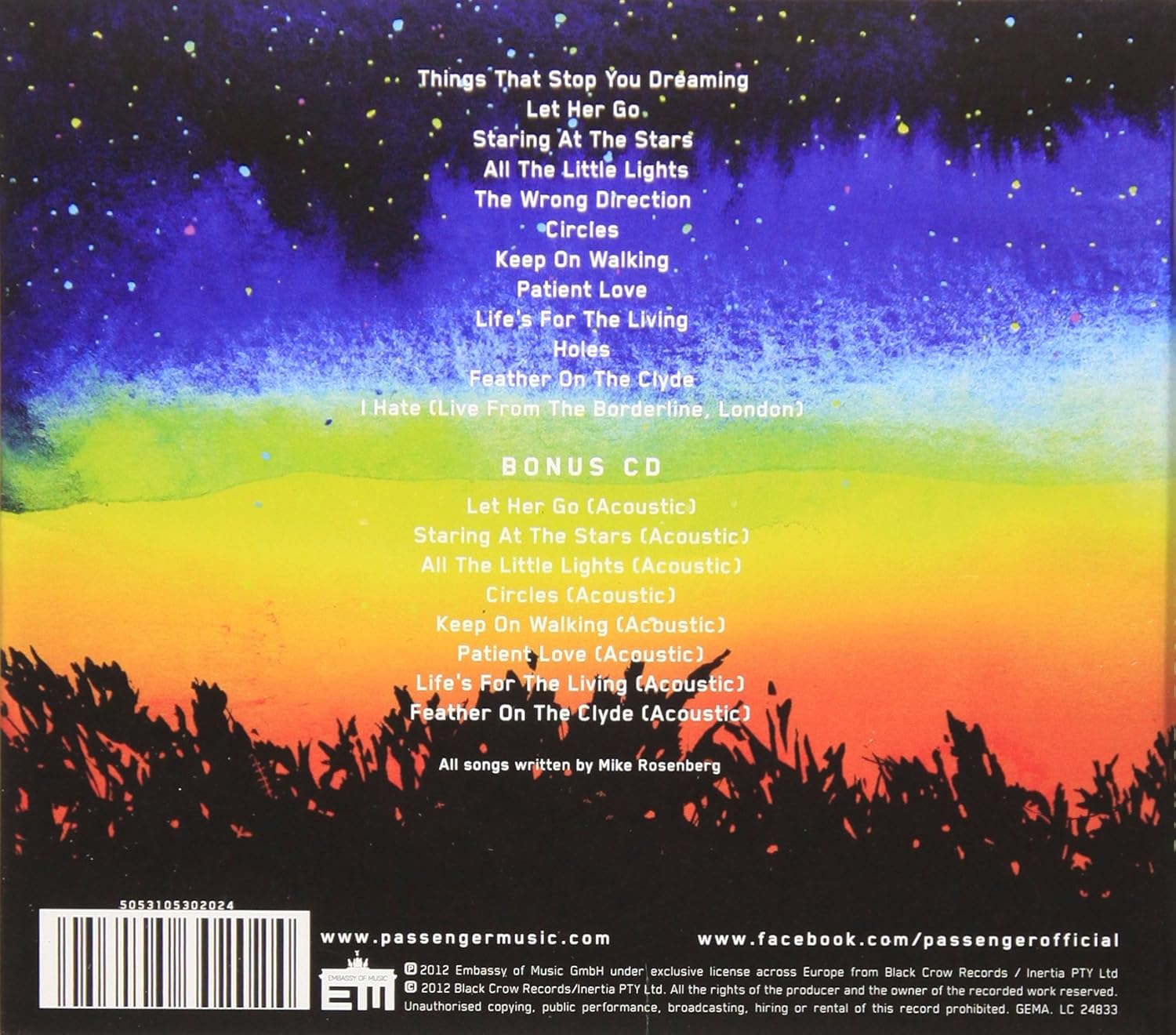 All The Little Lights Passenger Amazon Ca Music