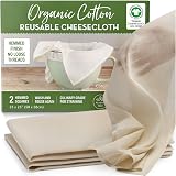 Country Trading Co Organic Unbleached Cotton Cheesecloth 23x23 2 Squares view 1