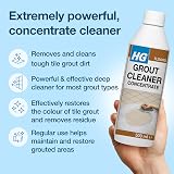HG Grout Cleaner 500ml - Concentrated Tile Grout Cleaner for Deep Cleaning view 3