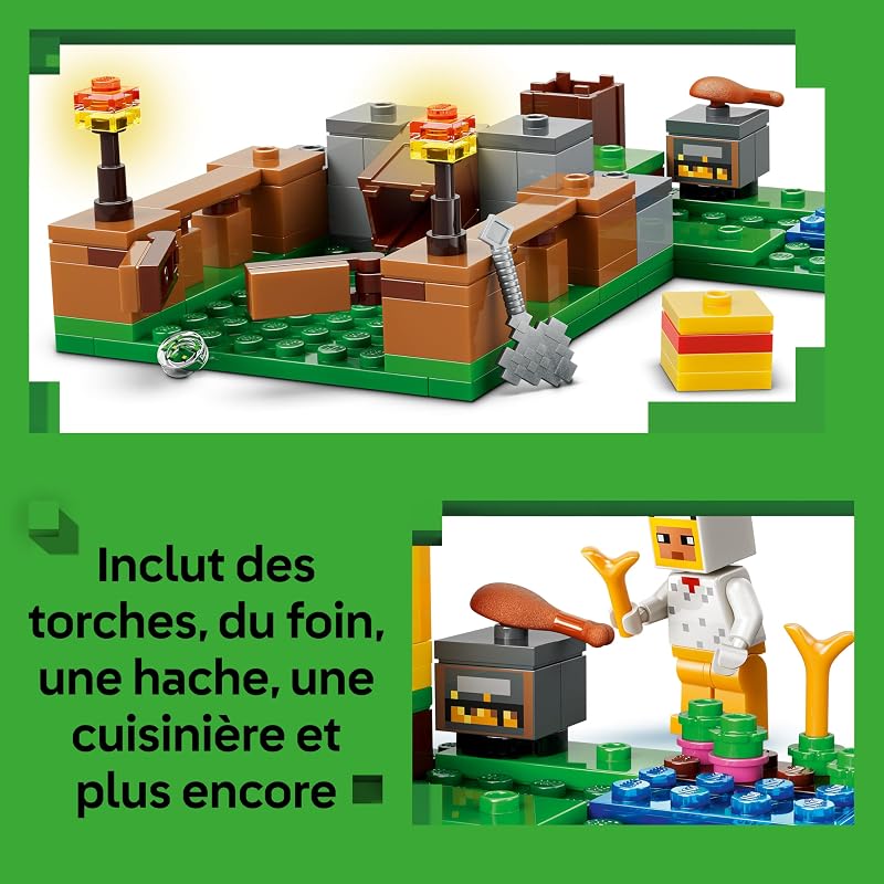 Minecraft La Ferme à Poulet 21585 — photo 3 sur 8