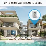 ThermoPro TP200C Indoor Outdoor Thermometer Wireless Greenhouse Sensor view 4