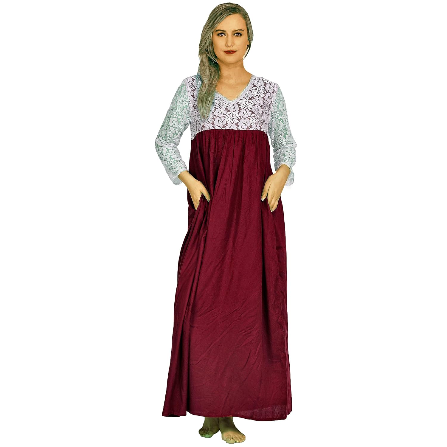 amazon night dress cotton