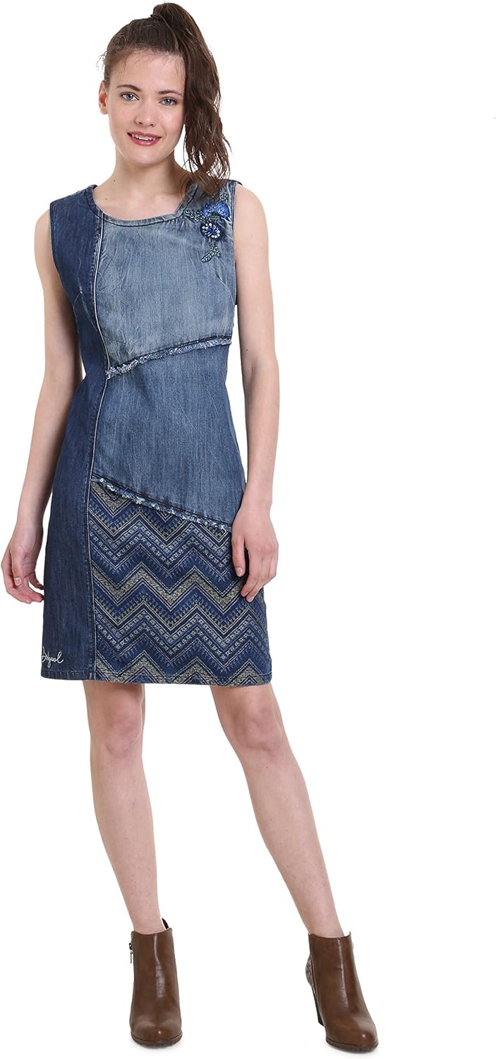 desigual denim dress