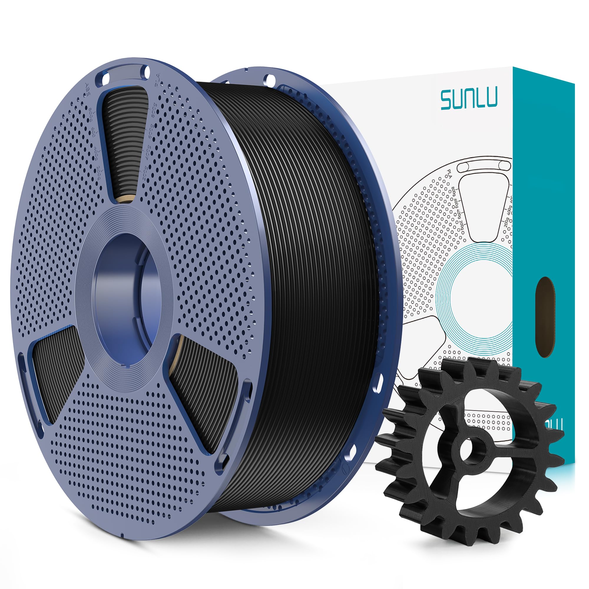 SUNLU PLA+2.0 3D Printer Filament, Upgrade