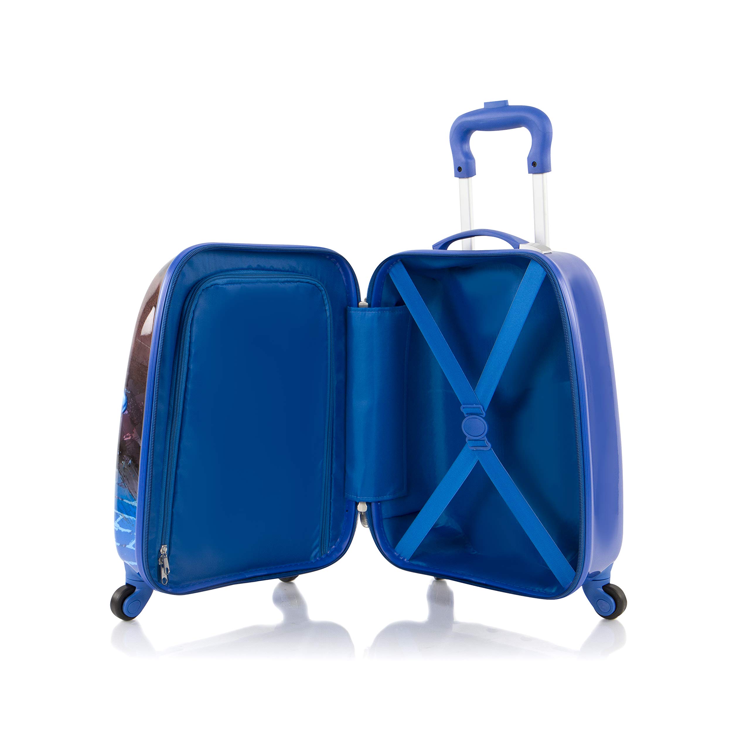 Marvel 18 Inches Suitcase For Kids - Hard Sided Tween Spinner Travel Trolley Kids Suitcase For Boys With Wheels