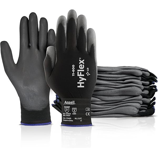 HyFlex 11-600 Multi-Purpose Light Duty Industrial Gloves w