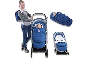 F·Y·YIYI F-Y-YIYI Bunting Bag for Stroller Sleeping Bags Thickened Warm Stroller Blanket Toddler Removable Newborn Baby footmuff Winter Baby Travel Essential