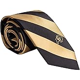 Desert Cactus University of Colorado - Boulder Neck Tie UC - Boulder Buffaloes CU Buffs 100% Polyester Necktie with Logo, Officially Licensed
