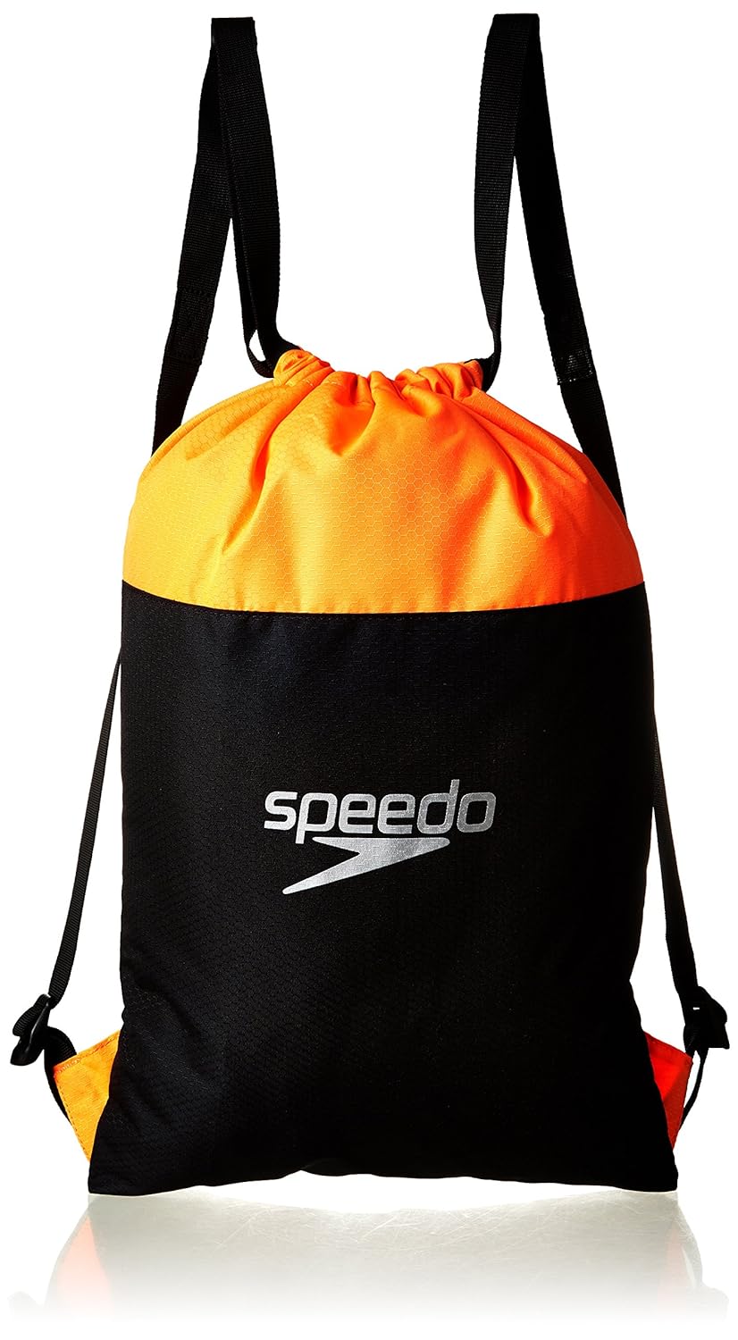 Speedo Pool Bag, Black/Fluo Orange, One Size Amazon.de Sport & Freizeit