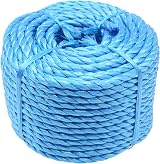 EAI Blue Polypropylene Rope 6mm x 30 Meter General Purpose Tie Cord view 3