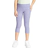 C9 Champion girls Premium Capri Leggings, Passion Purple Heather, Medium US