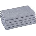 Tuiste Dish Towels Navy Blue | 5-Pack Bulk Cotton Kitchen Dish Towels for Drying Dishes | Absorbent Dishcloths for Kitchen | 