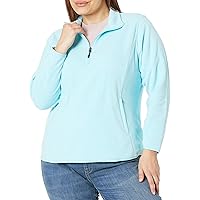 Amazon Essentials Women's Plus Size Long-sleeve Quarter-zip Polar Fleece Jacket