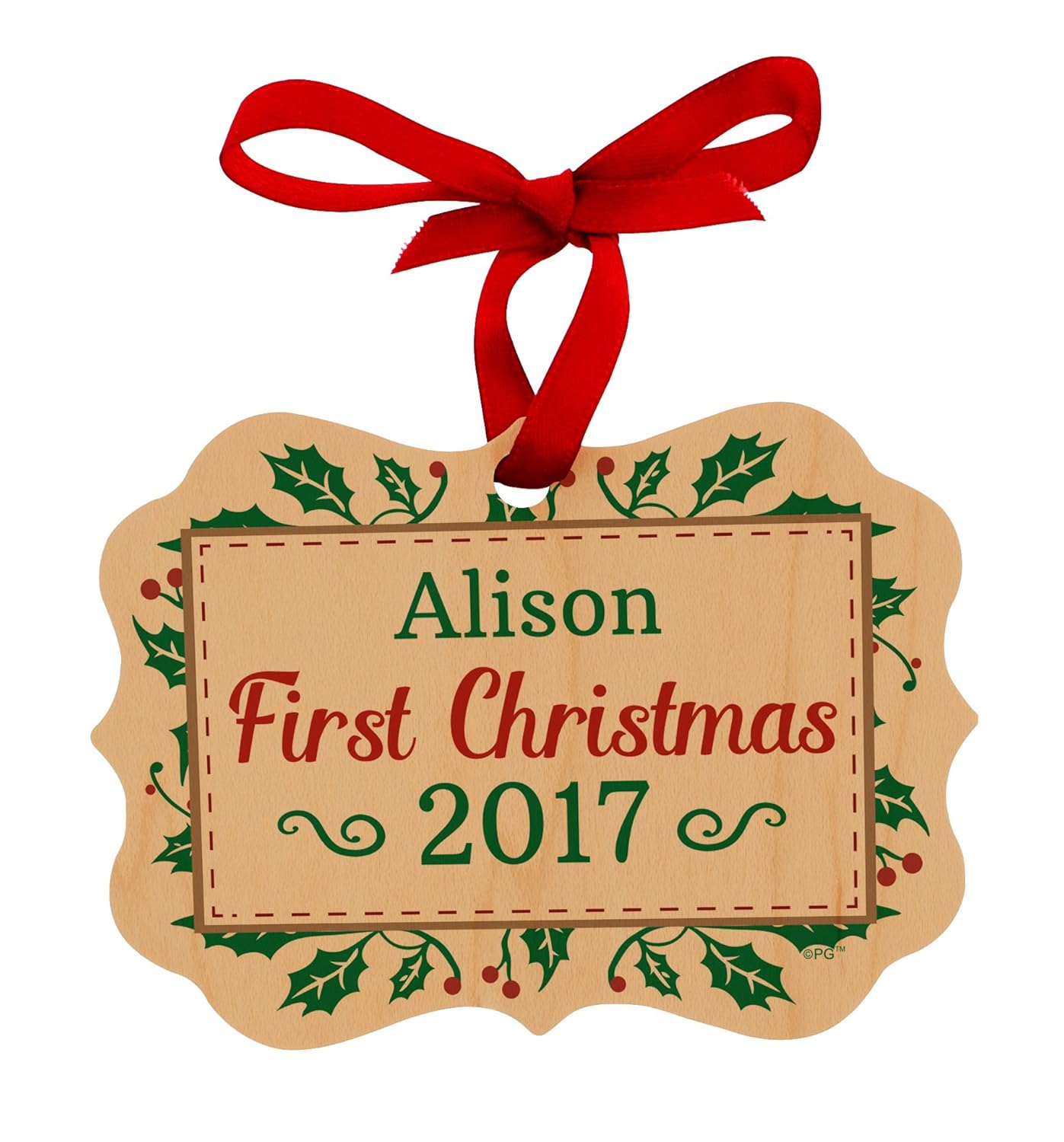 customized baby ornaments