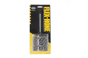 Brush Research BC258240AO FLEX-HONE®, 2-5/8" (67.7mm) Diameter, 240 Grit, Aluminum Oxide, For Aluminum, Brass, Bronze and Softer Non-Ferrous Materials