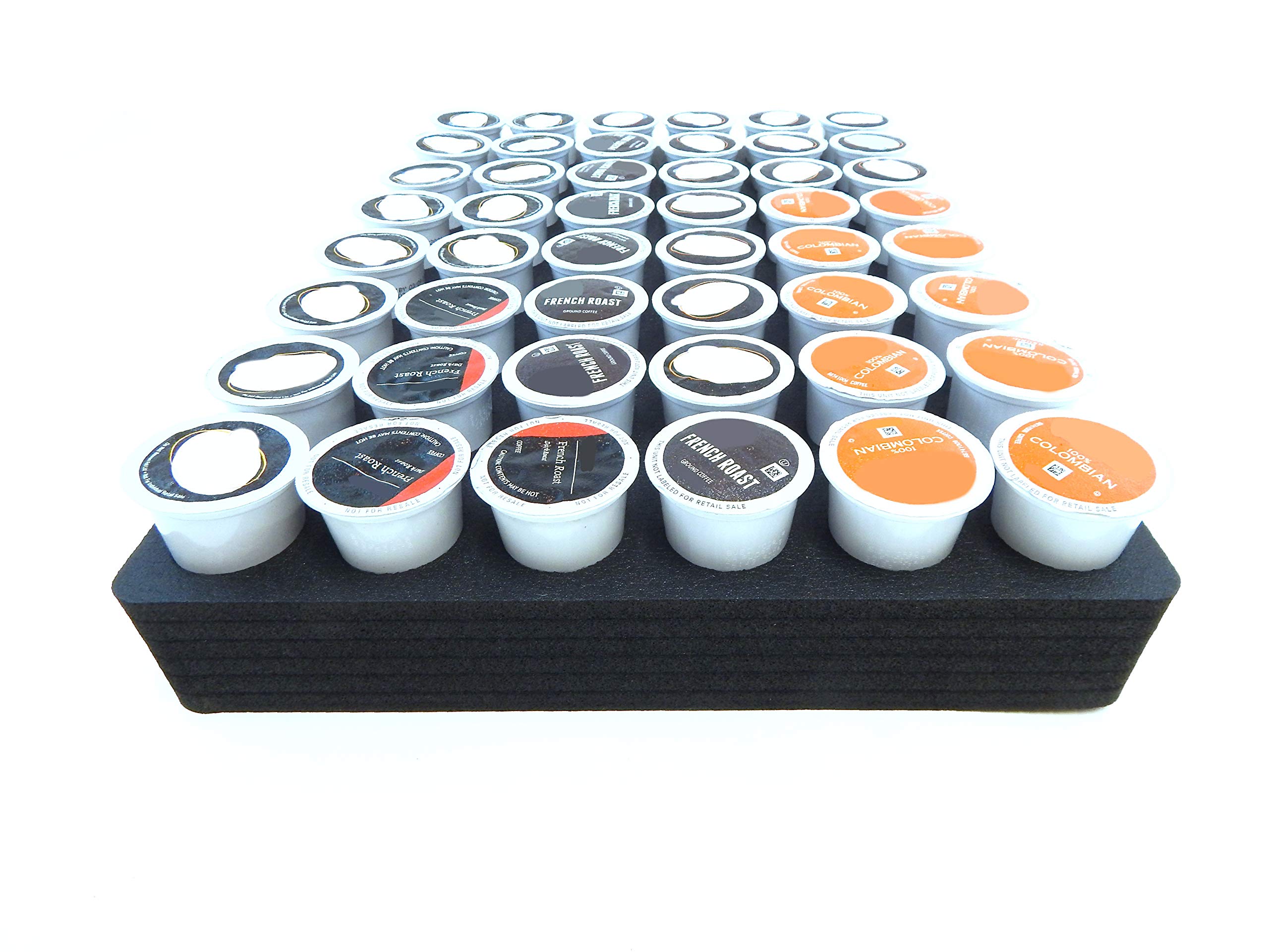 Polar Whale Coffee Pod Storage Organizer Tray Drawer Insert For