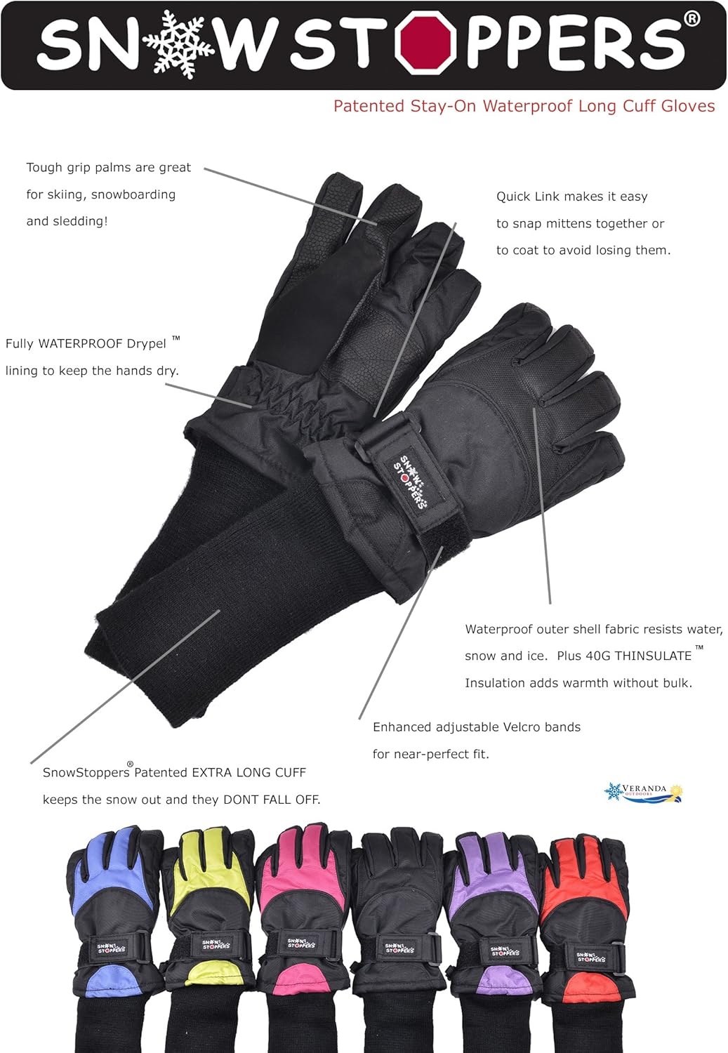 Snowstopper gloves Clearance