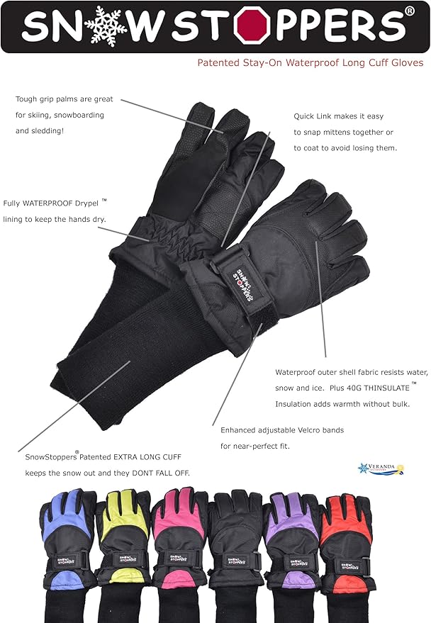snow stoppers gloves