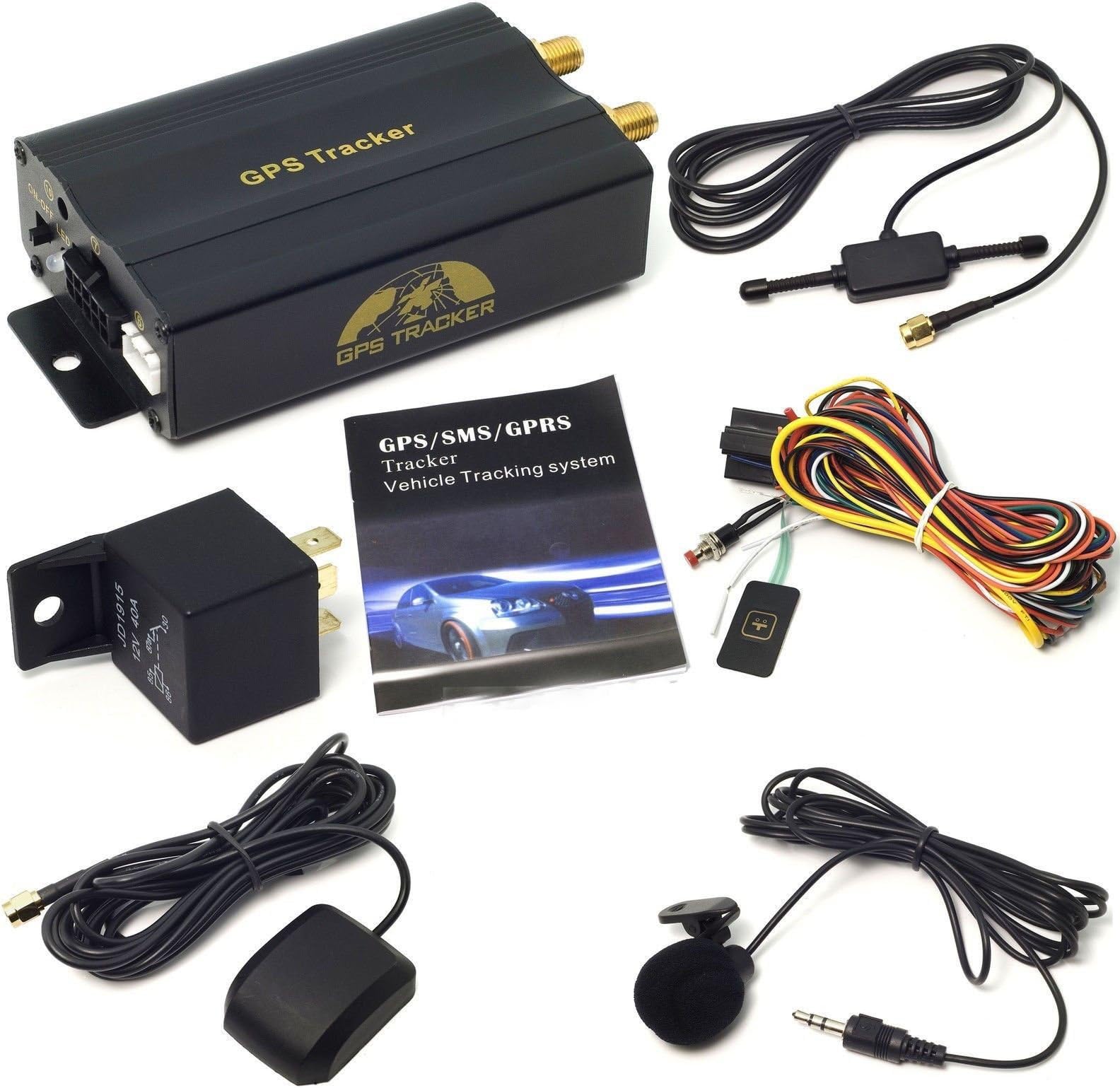 Superisun GPS/SMS/GPRS Tracker TK103A Vehicle Car Real Time Tracking Device System