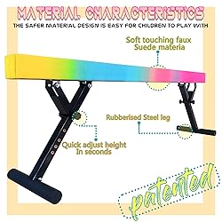 FC FUNCHEER Adjustable balane Beam for Kids - 8FT