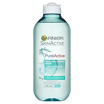 garnier pure micellar cleansing water