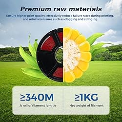 FLASHFORGE Rapid PLA Filament 1.75mm Ruby