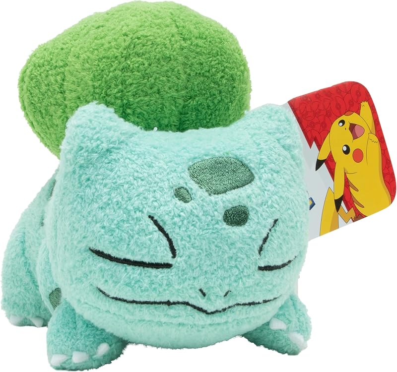 pkw2782 Bulbasaur Sleeping Plush-Felpa Premium de