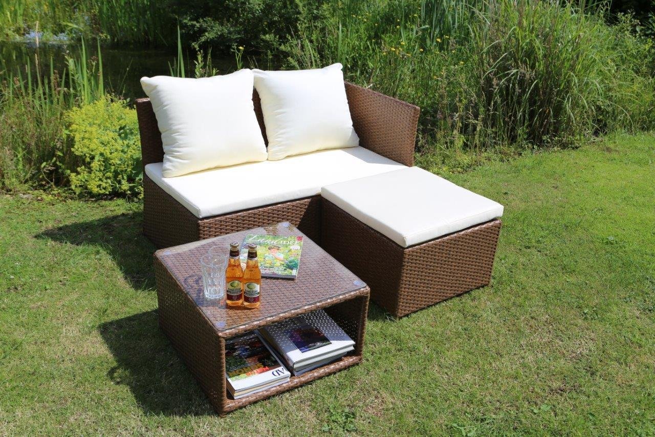 Destiny Lounge Gartenmöbelset LoFT Loungeset Balkonset ...