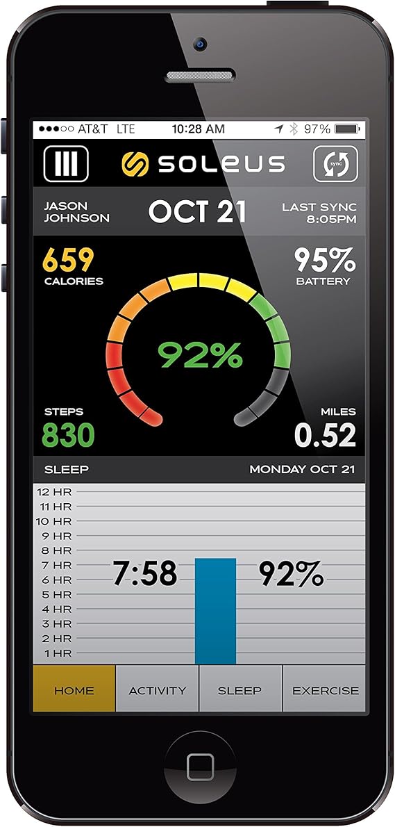 Soleus Rise Digital Fitness Band