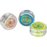 Duncan Toys Pulse LED Light-Up Yo-Yo, Intermediate Level Yo-Yo with Ball Bearing Axle and LED Lights, Mystery Color,Colors Ma