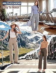 Moosehill Cargo Hiking Pants Women High Waisted