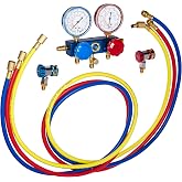 Robinair 49134A R-134a Aluminum Manifold, Hose Set and Service Couplers