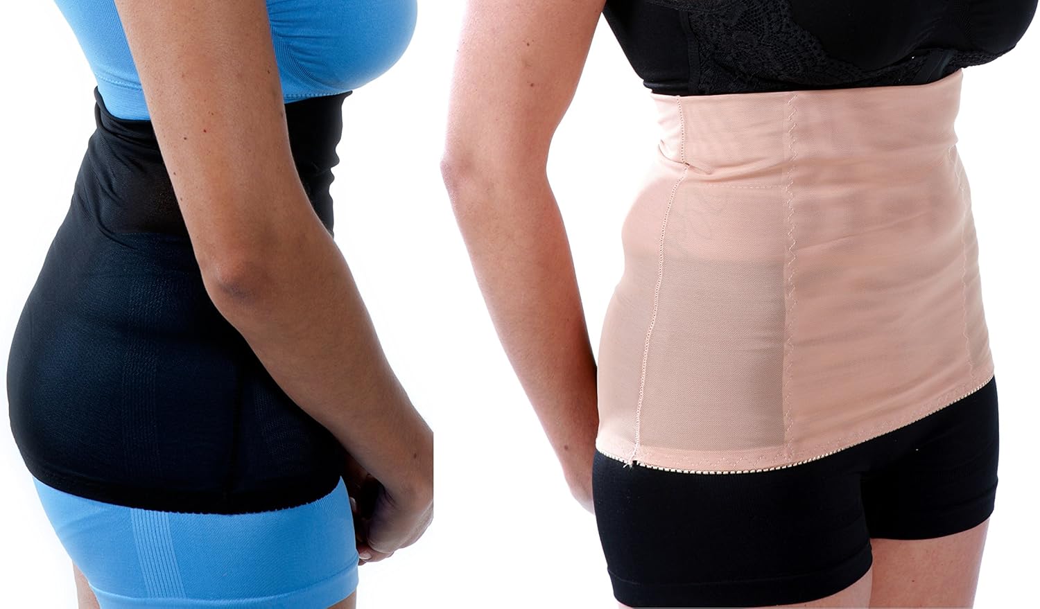 Marielle Nude Or Black Instant Tummy Tuck Invisible Body Shaper Waist