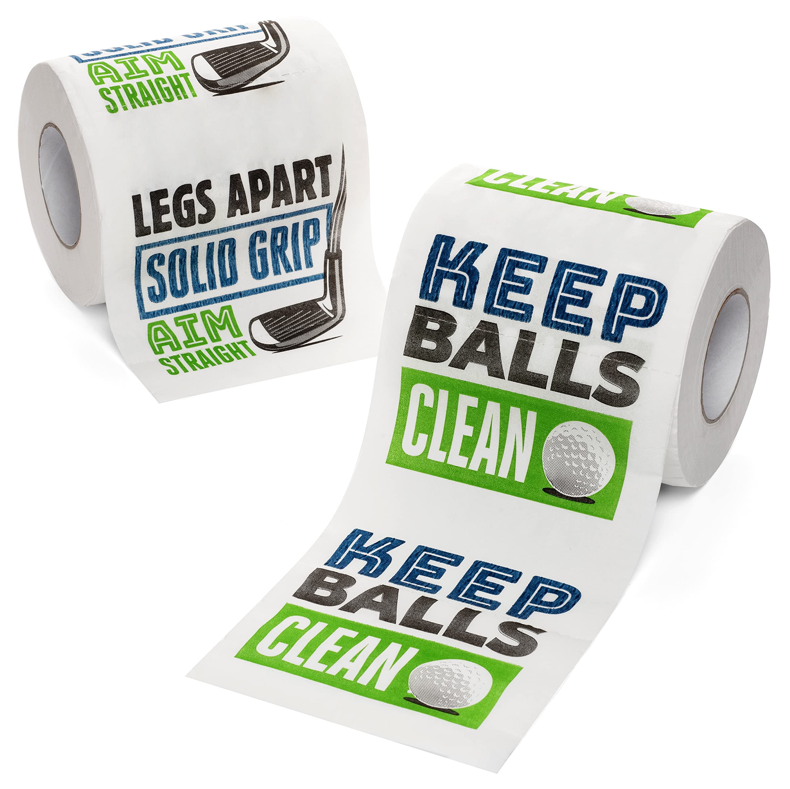 Photo 1 of **BUNDLE OF 2***Golf Toilet Paper - Novelty Funny Golf Gag Gift for Father's Day, Retirement, Birthday