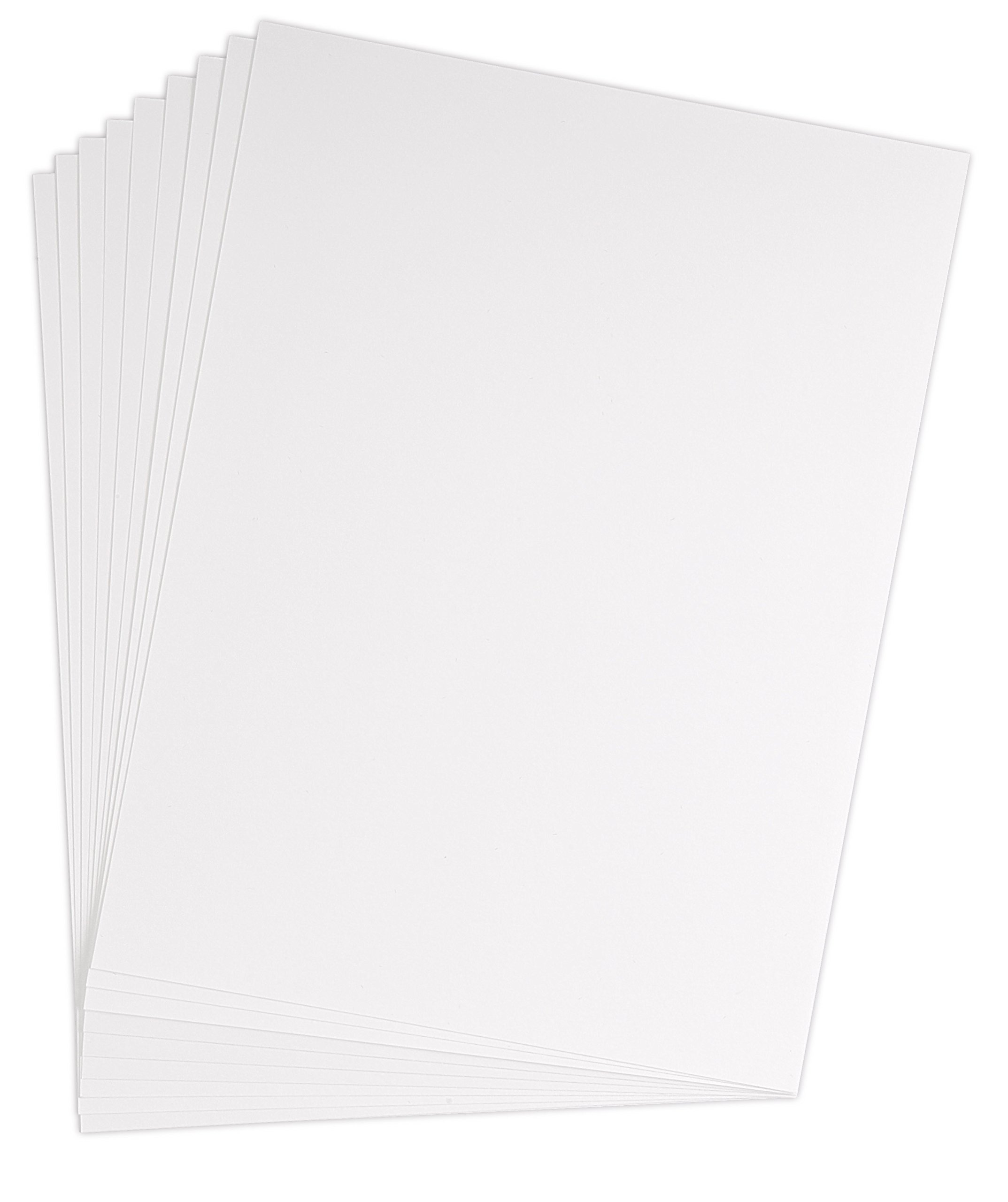 Clairefontaine - Ref 3714C - White Drawing Sketch Paper (Pack of 25 Sheets) - 50 x 65cm - 200gsm Paper, pH Neutral, Acid Free, Suitable for Sketching & Drawing